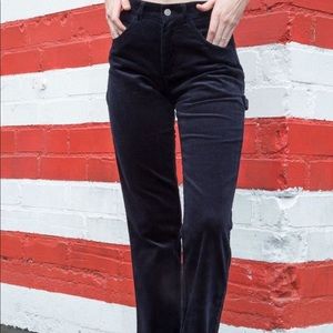 Brandy Melville blue Bennett corduroy pants